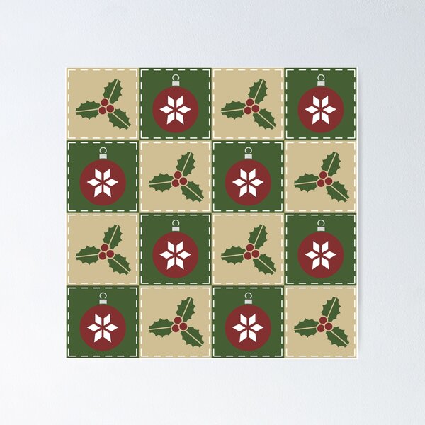 Item preview, Christmas Quilt designed and sold by Valerie Bennett.