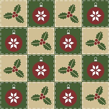 Artwork thumbnail, Christmas Quilt by Valerie Bennett