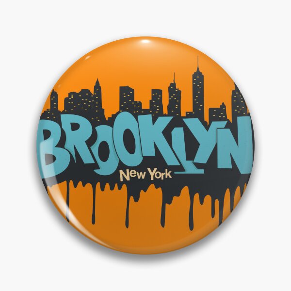Item preview, New York Brooklyn, Brooklyn lettering, Brooklyn logo designed and sold by Boogosh.
