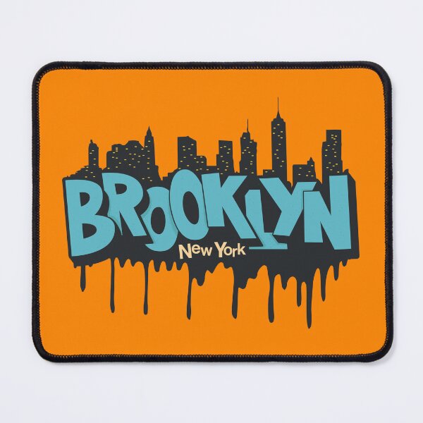 Item preview, New York Brooklyn, Brooklyn lettering, Brooklyn logo designed and sold by Boogosh.