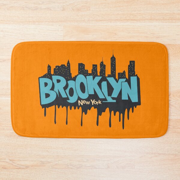 Item preview, New York Brooklyn, Brooklyn lettering, Brooklyn logo designed and sold by Boogosh.