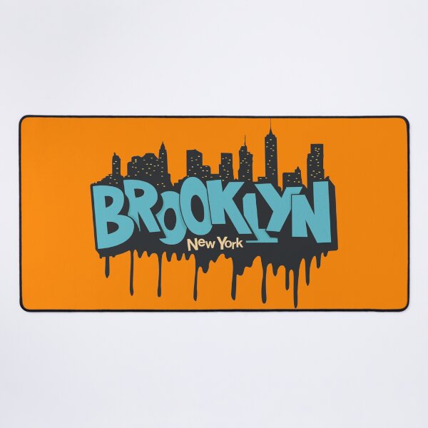 Item preview, New York Brooklyn, Brooklyn lettering, Brooklyn logo designed and sold by Boogosh.