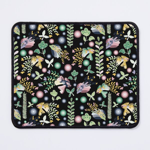 Item preview, Magical fish in the lake green designed and sold by Sarka Zuzanakova, Kukuckova.