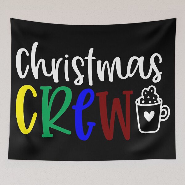 Item preview, Christmas Crew 5 designed and sold by potchidesigns.