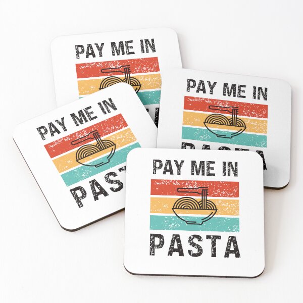 Item preview, PAY ME IN PASTA designed and sold by KatisDesign.