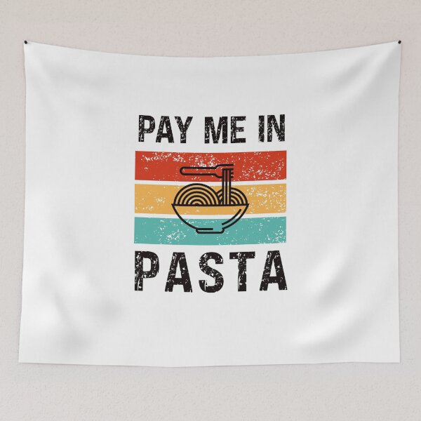 Item preview, PAY ME IN PASTA designed and sold by KatisDesign.