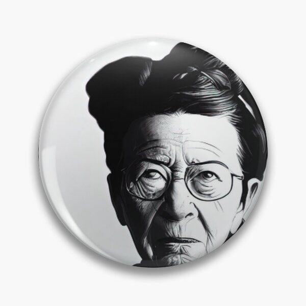 Item preview, Simone de Beauvoir  designed and sold by ComicsFactory.