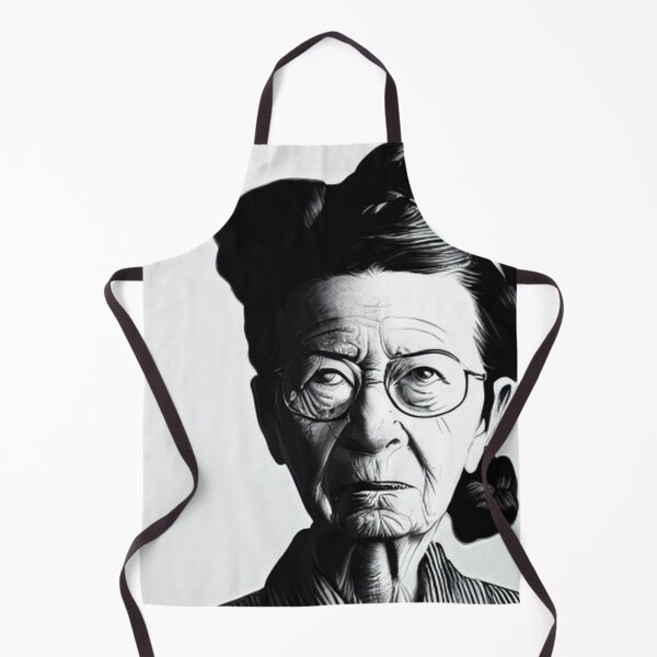 Item preview, Simone de Beauvoir designed and sold by ComicsFactory.