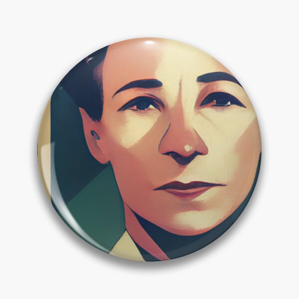 Item preview, Simone de Beauvoir  designed and sold by ComicsFactory.