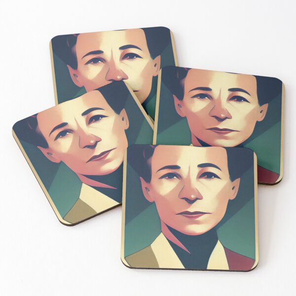 Item preview, Simone de Beauvoir  designed and sold by ComicsFactory.