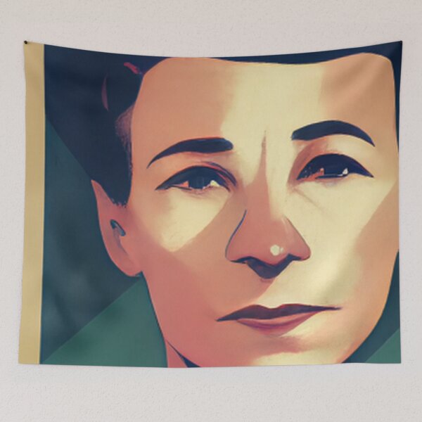 Item preview, Simone de Beauvoir  designed and sold by ComicsFactory.