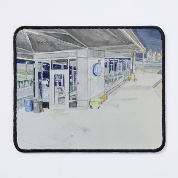 Item preview, Bus stop designed and sold by Rosemarie Caron.