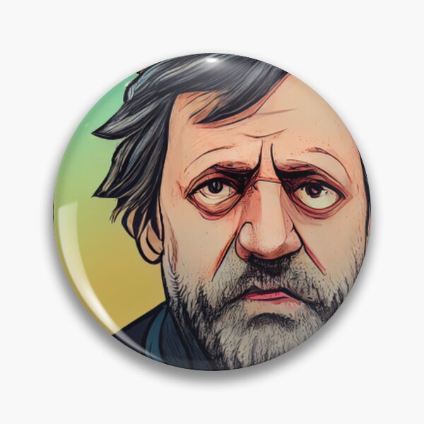 Item preview, Slavoj Zizek designed and sold by ComicsFactory.