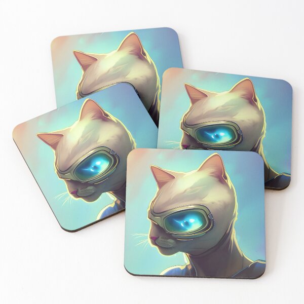 Item preview, Futuristic Humanoid Cat  designed and sold by matsinka.