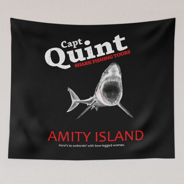 Item preview, Captain Quint Shark Fishing Tours designed and sold by rogue-design.