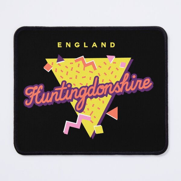 Item preview, Retro 90s Pop 'Huntingdonshire' Vintage England designed and sold by dinosareforever.