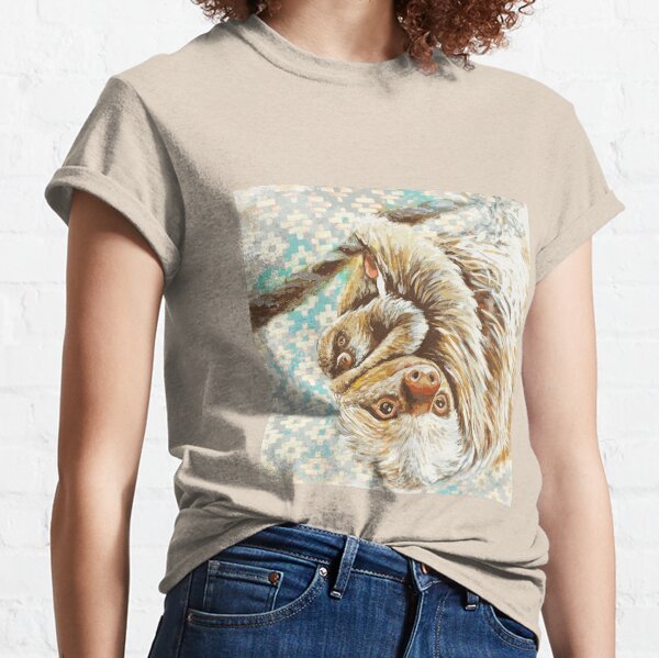 Waimiri two-toed sloth / Preguiça-real Waimiri Camiseta clásica