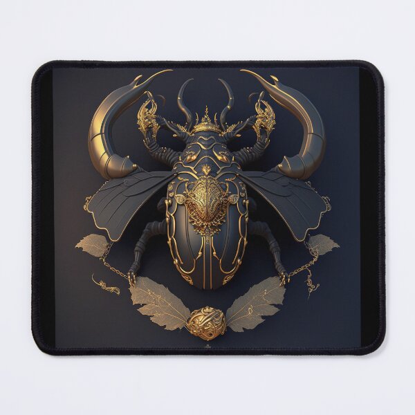 Item preview, Beetle ZODIAC Royal Art Deco Art A designed and sold by artelligens.