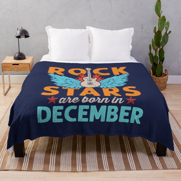 Item preview, Rockstars Are Born in December Rock Star Birthday  designed and sold by jaygo.