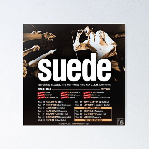 Suede Posters for Sale | Redbubble