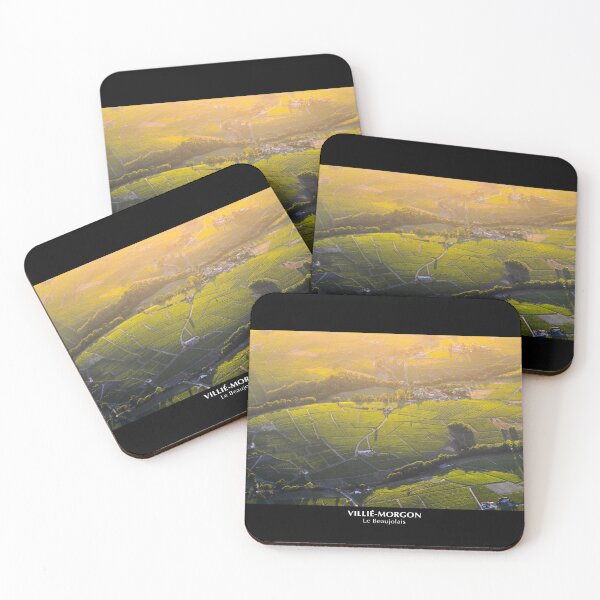 Item preview, Beaujolais landscape at sunset designed and sold by Gaël FONTAINE.