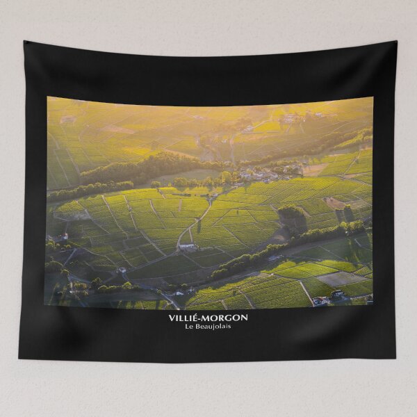 Item preview, Beaujolais landscape at sunset designed and sold by Gaël FONTAINE.