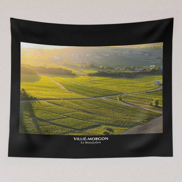 Item preview, Beaujolais landscape at sunset designed and sold by Gaël FONTAINE.