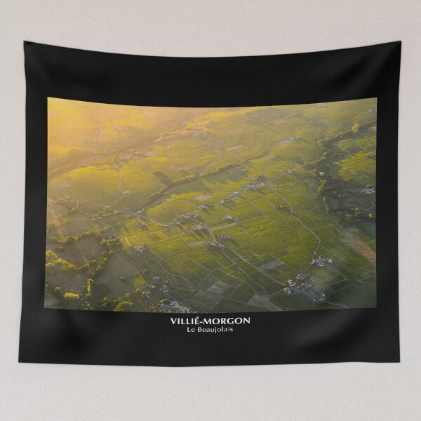Item preview, Beaujolais landscape at sunset designed and sold by Gaël FONTAINE.