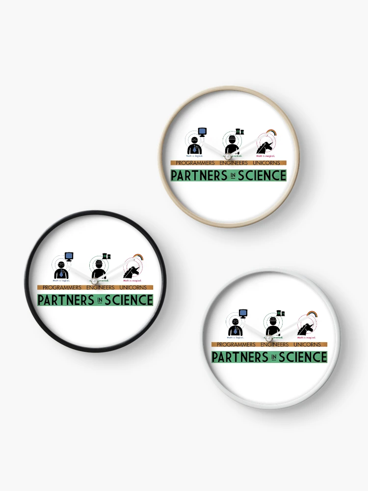 Thumbnail 3 of 4, Clock, Science Math Magic designed and sold by BasicSeres.