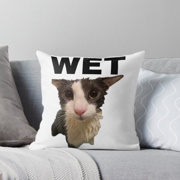 Item preview, Soggy Cat Wet designed and sold by Trendy-Now.