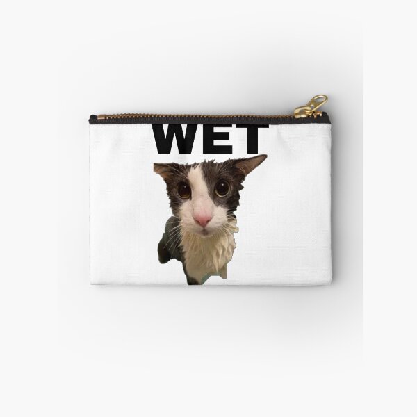 Item preview, Gato empapado mojado designed and sold by Trendy-Now.