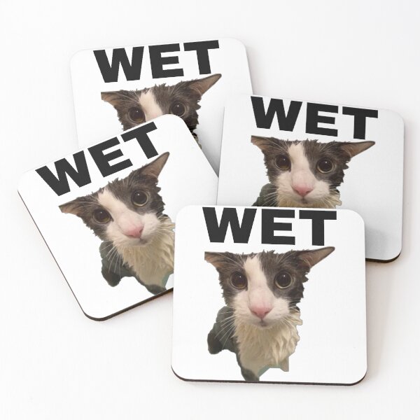 Item preview, Soggy Cat Wet designed and sold by Trendy-Now.