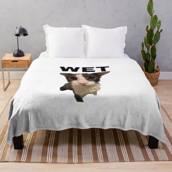 Item preview, Soggy Cat Wet designed and sold by Trendy-Now.
