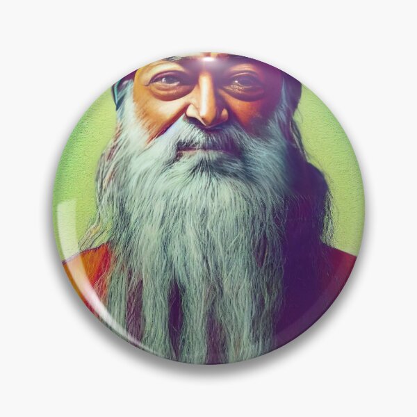 Item preview, Osho Rajneesh designed and sold by Alcaselzer.