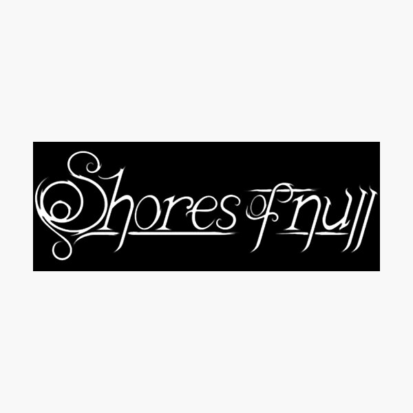 Item preview, Shores of Null band logo designed and sold by alex sinno.
