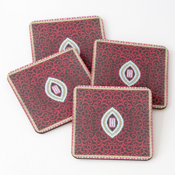 Item preview, Arabian Nights Red Rug Carpet Print designed and sold by Binsagar.