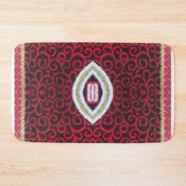 Item preview, Arabian Nights Red Rug Carpet Print designed and sold by Binsagar.