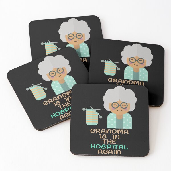 Item preview, grandma is in the hospital again designed and sold by FlyShop1.