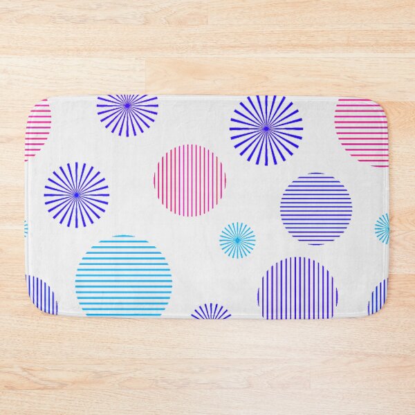 Item preview, Retro Inspired Circle Bursts designed and sold by TotallyRetroArt.