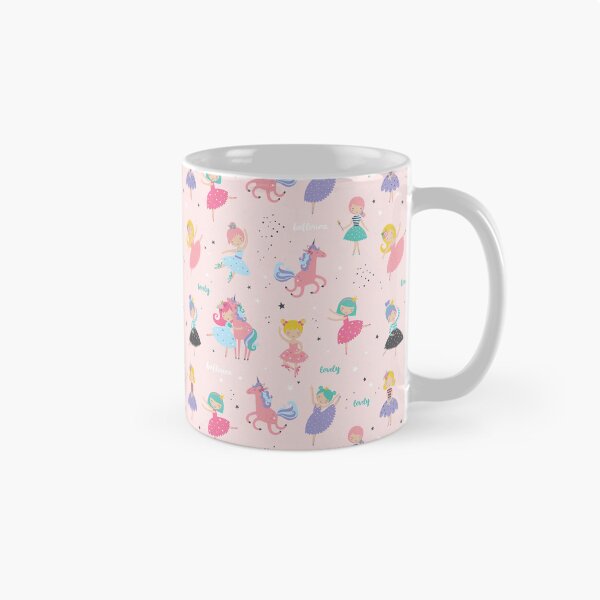 Item preview, Ballerina Pattern, Sweet Unicorn Pattern, Ballet Pattern, Ballet Dance designed and sold by graphic-genie.