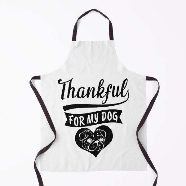Item preview, Thankful for my dog, funny pug designed and sold by MoSaid.