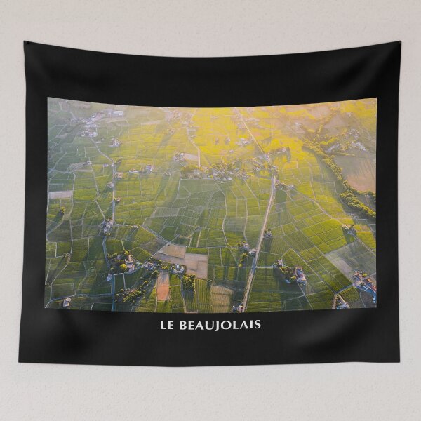Item preview, Beaujolais landscape at sunset designed and sold by Gaël FONTAINE.