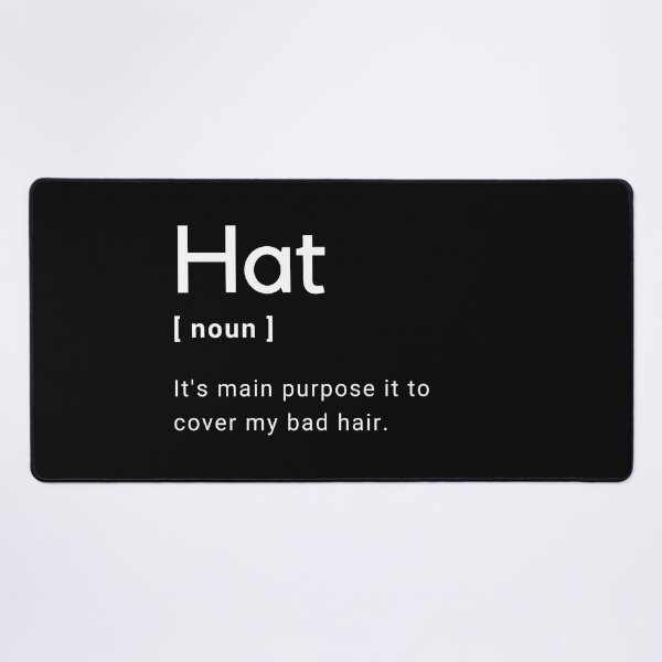 Item preview, Hat Definition - It's main purpose is to cover my bad hair -  designed and sold by Amine-Creation.