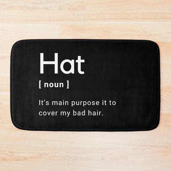 Item preview, Hat Definition - It's main purpose is to cover my bad hair -  designed and sold by Amine-Creation.