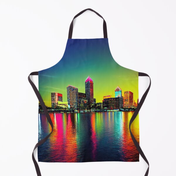 Item preview, Tampa Bay Florida Neon Vaporwave designed and sold by ComicsFactory.