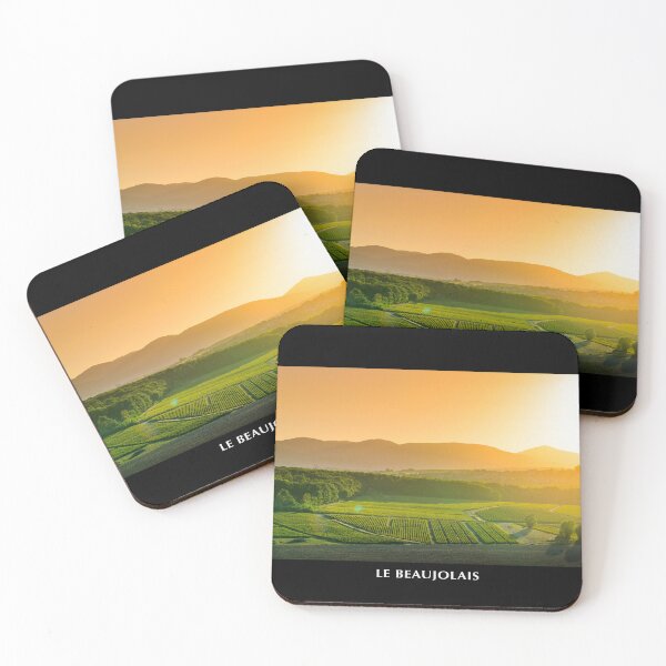 Item preview, Beaujolais landscape at sunset designed and sold by Gaël FONTAINE.
