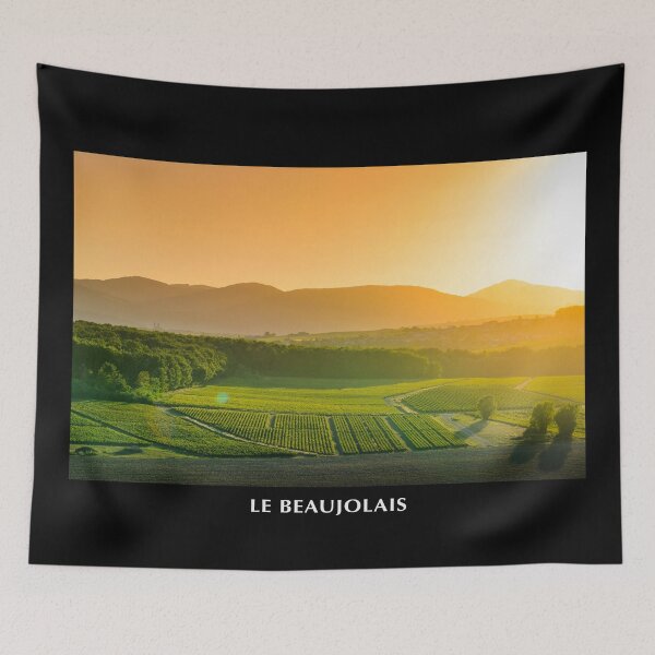 Item preview, Beaujolais landscape at sunset designed and sold by Gaël FONTAINE.