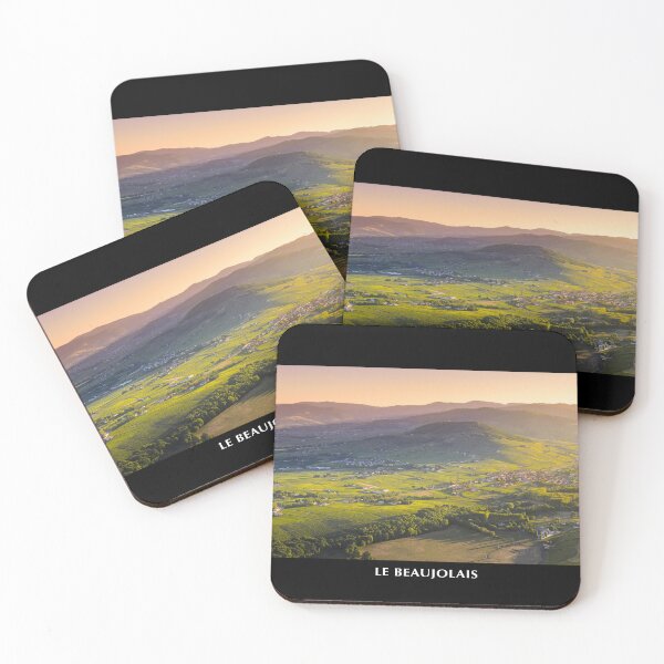 Item preview, Beaujolais landscape at sunset designed and sold by Gaël FONTAINE.
