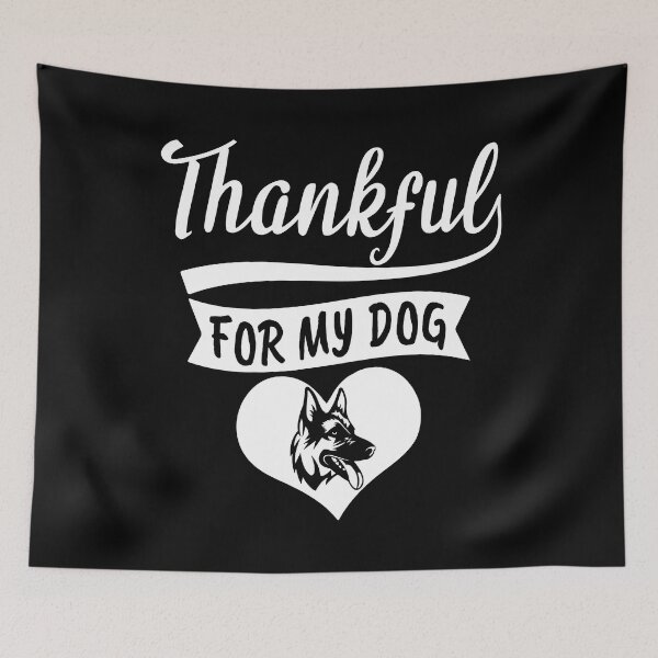 Item preview, Thankful for my dog, happy german dog designed and sold by MoSaid.