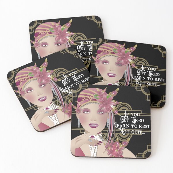 Item preview, art deco with quote designed and sold by Sonia Jones Art.
